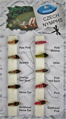 Grando Flies Czech Nymphs Selection